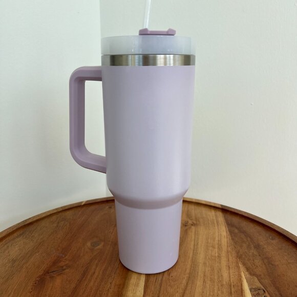Stanley Adventure Quencher 40 oz Tumbler | Lilac Insulated Stainless Steel Cup - Picture 3 of 8